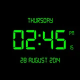 LED Digital Clock Live Wallpaper icon