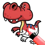 Coloring ABC Letter icon
