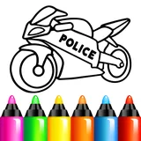 Kids Drawing For Boys-Coloring icon