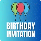 Birthday Invitation icon