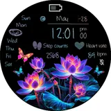 BFF2 - Neon Art Lotus Flower icon