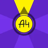 A4 Wheel of fortune icon
