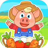 Farm for kids icon