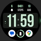 Huge Time Watch Face icon