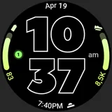 Outlined Watch Face icon