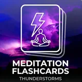Meditation Flashcards Thunder icon