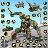 Army Bus Robot Transform Wars icon
