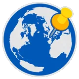 Visited: Travel Map with Lists icon