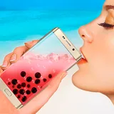 Drink Cocktail Boba Joke icon