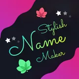 Stylish Name Art And Quotes Design icon