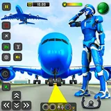 Airplane Pilot Robot Simulator icon