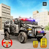 Crazy Car Racing Police icon