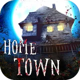 Escape game home town adventure icon