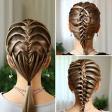 Hairstyle for short hair Girls icon