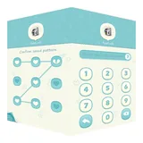 AppLock Theme Blue icon