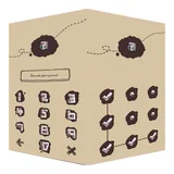 AppLock Theme Chalk Doodle icon