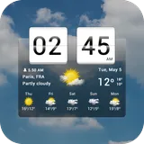 Sense Flip Clock & Weather icon