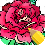 Flowers Coloring icon
