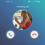 Fake Call Girlfriend Prank icon