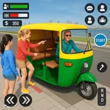 Rickshaw Driving Game icon