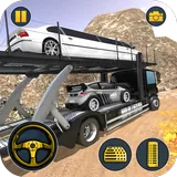 Vehicle Transporter Trailer Truck icon