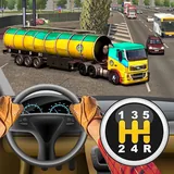 Oil Tanker Truck Transport Driver icon