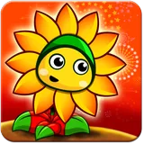 Flower Zombie War icon