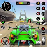Racing In Highway Car icon