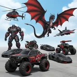 Monster Truck Robot Game icon
