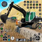 Real Snow Excavator Simulator icon