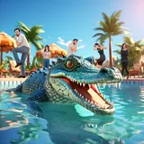 Hungry Crocodile 2 icon