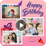 Birthday Video Maker icon