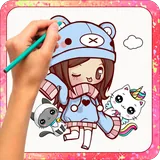 How to draw kawaii icon