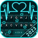 Neon Heart Love icon