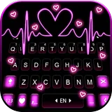 Pink RGB Heart icon