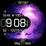 Animated Real Weather Digital icon