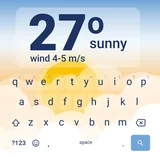 Weather Keyboard icon