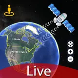 Live earth map icon