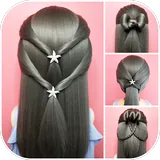 Hairstyles step by step icon