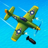 Bomber Ace: WW2 war plane game icon