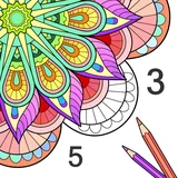 Mandala Color by Number Book icon