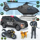 Police Plane Transport Game icon