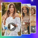 Photo video maker icon
