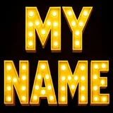 3D My Name Live Wallpaper icon