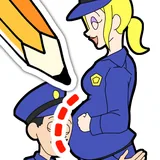 Draw Happy Police icon