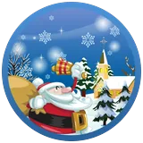 Funny Christmas icon