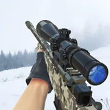 mountain sniper shooting 3d icon