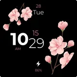 Flower Digital - Watch Face icon