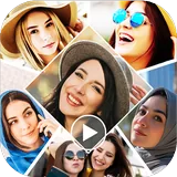 Photo video maker icon