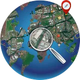 Street view Earth Map Live Gps icon